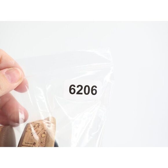 Clarks Giselle Flora Strappy Cork Wedge Heel Platform Sandals Black Size 10M - Picture 13 of 13